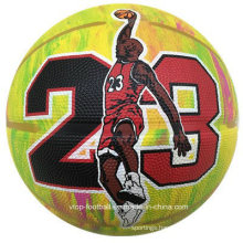 3D Design Rubber Material High Quality Basketball